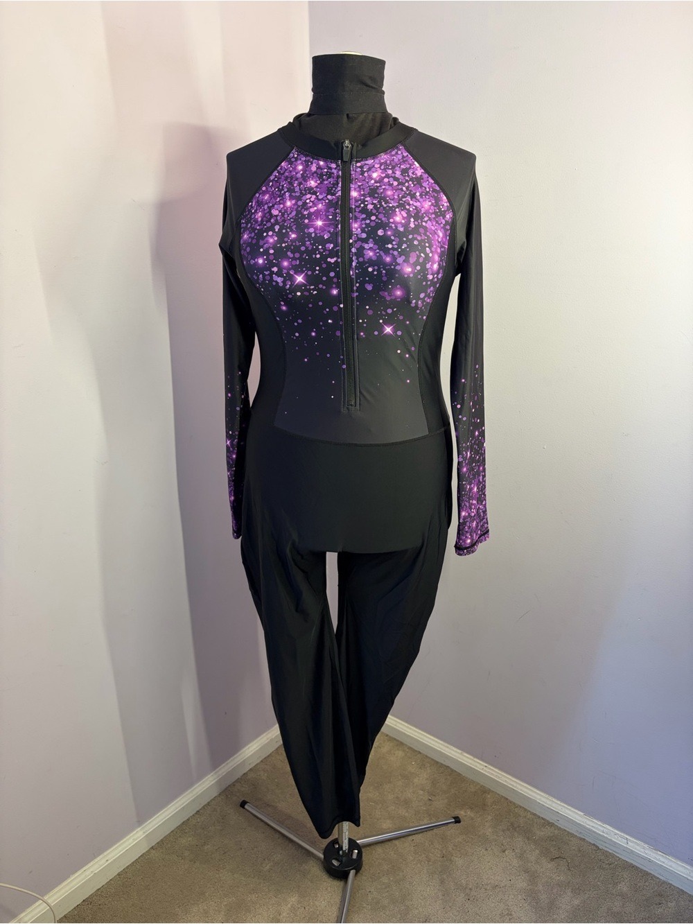 ALLTOKE Full Body Bathing Suit, Size L, Worn 2X